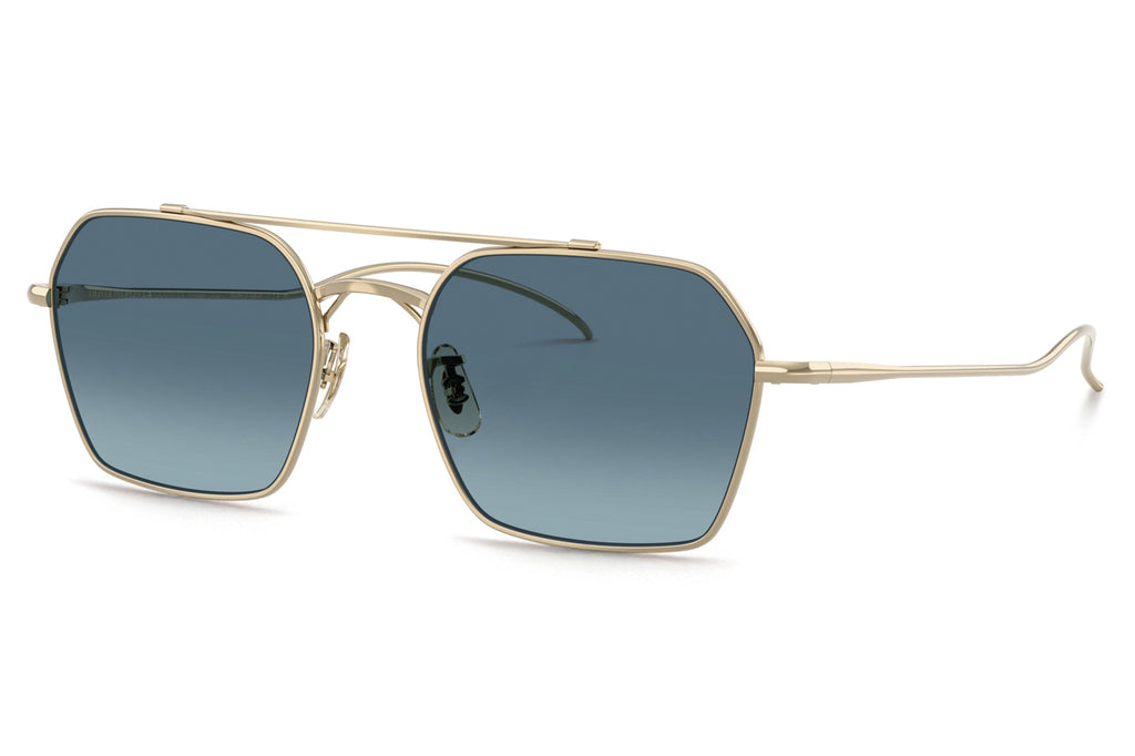 Oliver Peoples - TK-15 (OV1365ST) Sunglasses Gold with Marine Gradient Lenses