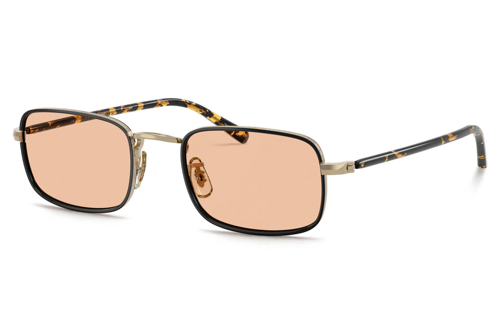 Oliver Peoples - Brymer (OV1366T) Sunglasses Gold/Black with Brown Wash Lenses