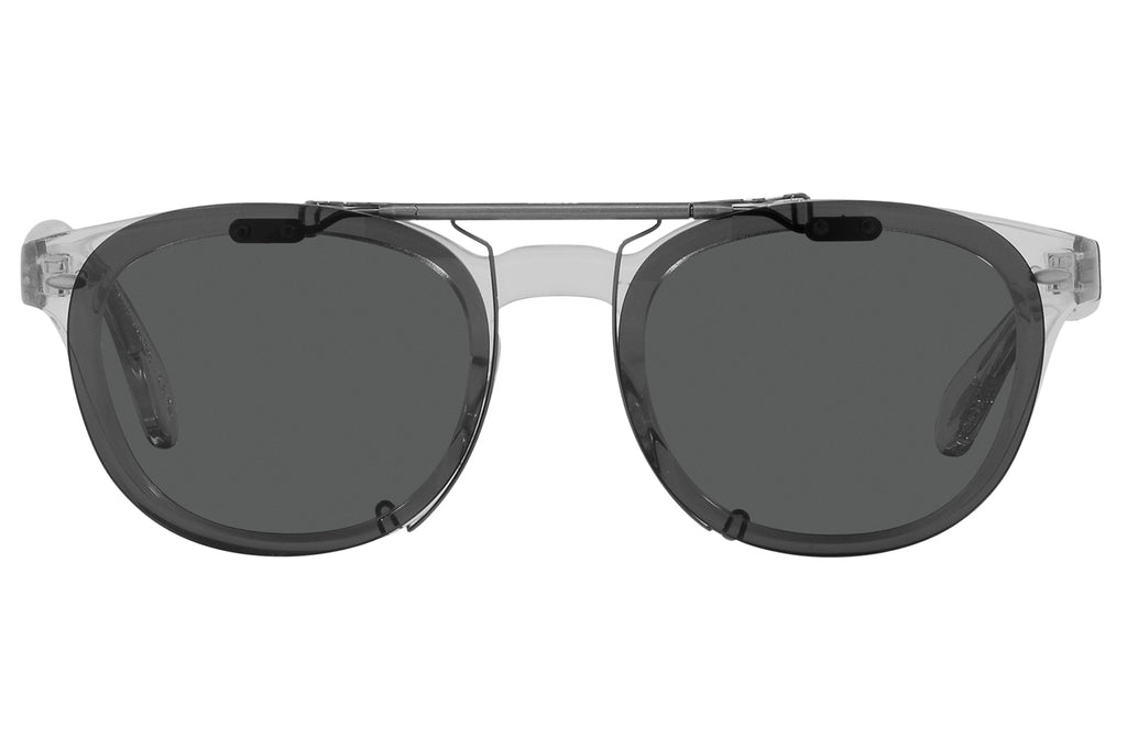Oliver Peoples - Sheldrake Clip (OV5036C) Sunglasses Brushed Silver with Grey Polar Lenses
