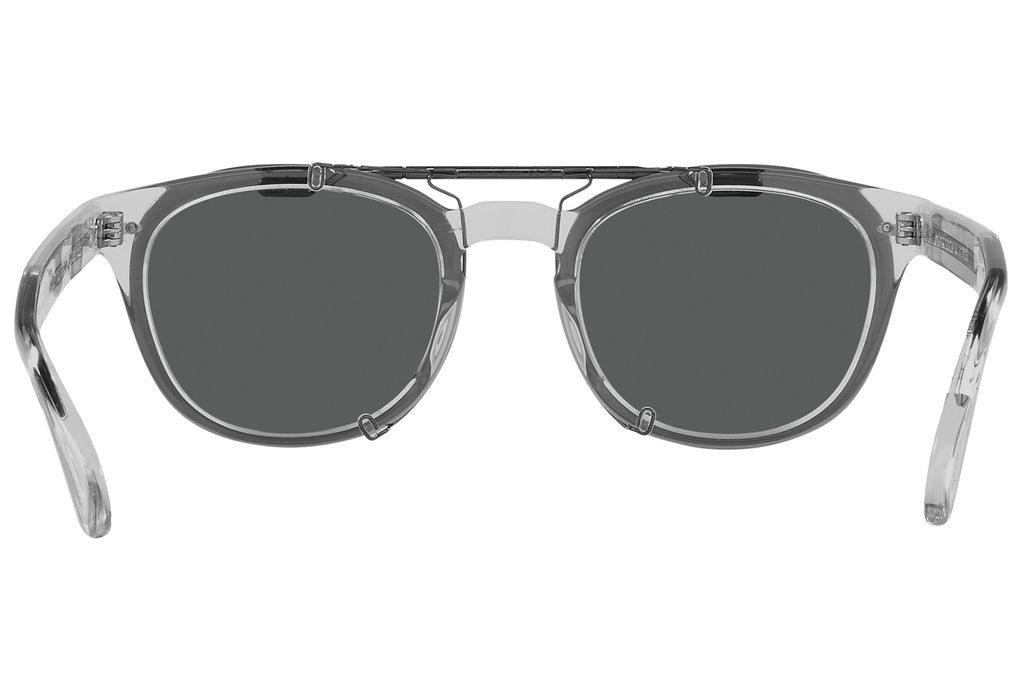 Oliver Peoples - Sheldrake Clip (OV5036C) Sunglasses Brushed Silver with Grey Polar Lenses