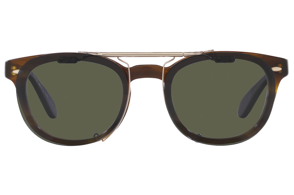 Oliver Peoples - Sheldrake Clip (OV5036C) Sunglasses Antique Gold with G-15 Polar Lenses