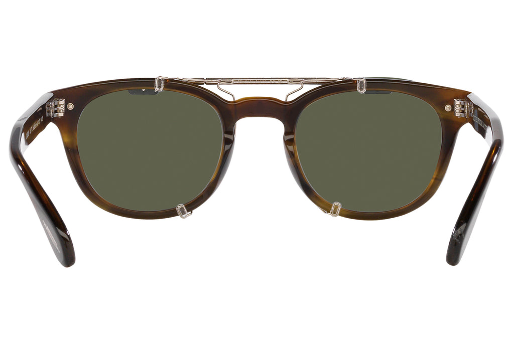 Oliver Peoples - Sheldrake Clip (OV5036C) Sunglasses Antique Gold with G-15 Polar Lenses