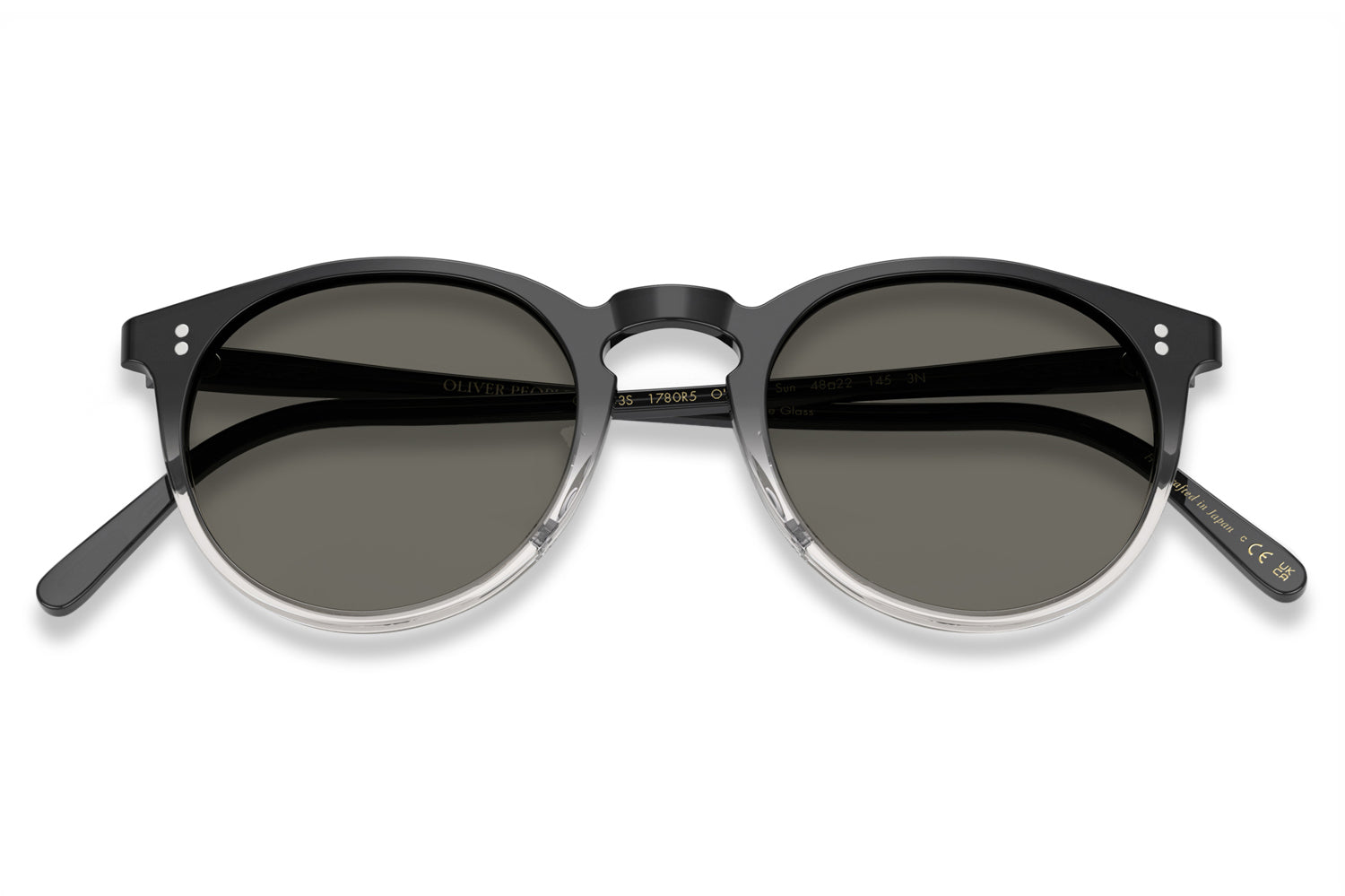 正規 OLIVER PEOPLES OV5183S 1005P1 Oliver Peoples O'Malley Sun OV5183S 1005/P1 Black Polarised