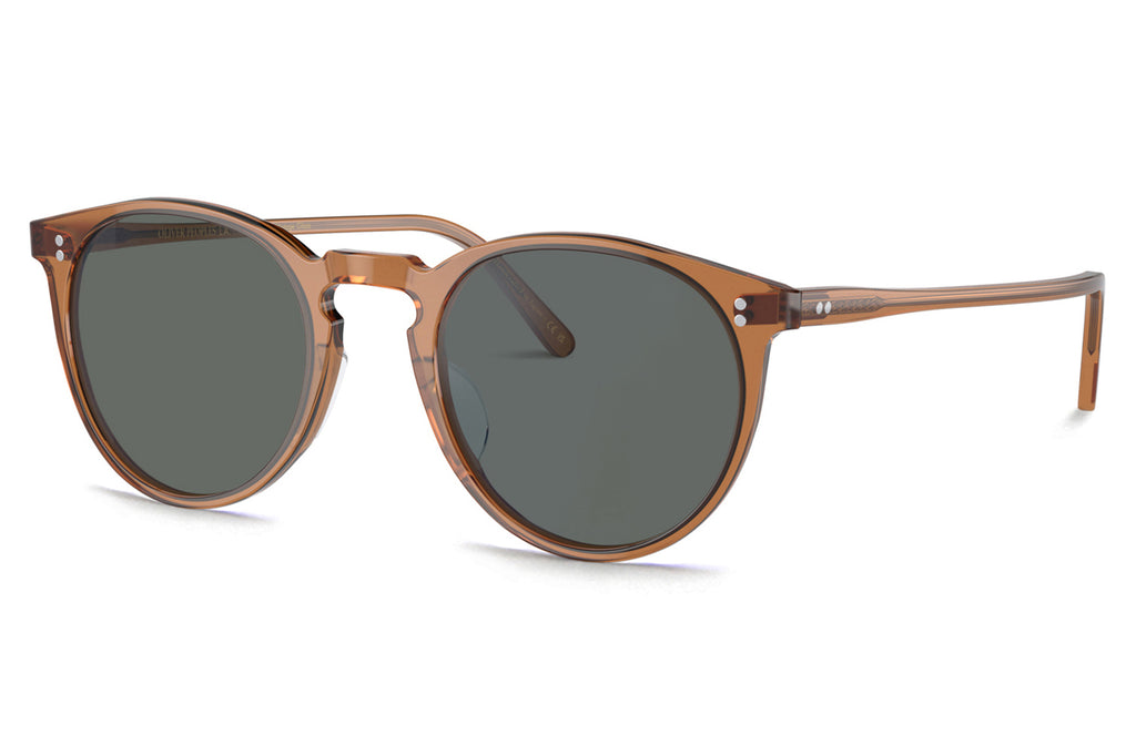 Oliver Peoples - O' Malley (OV5183S) Sunglasses Carob with Regal Blue Lenses