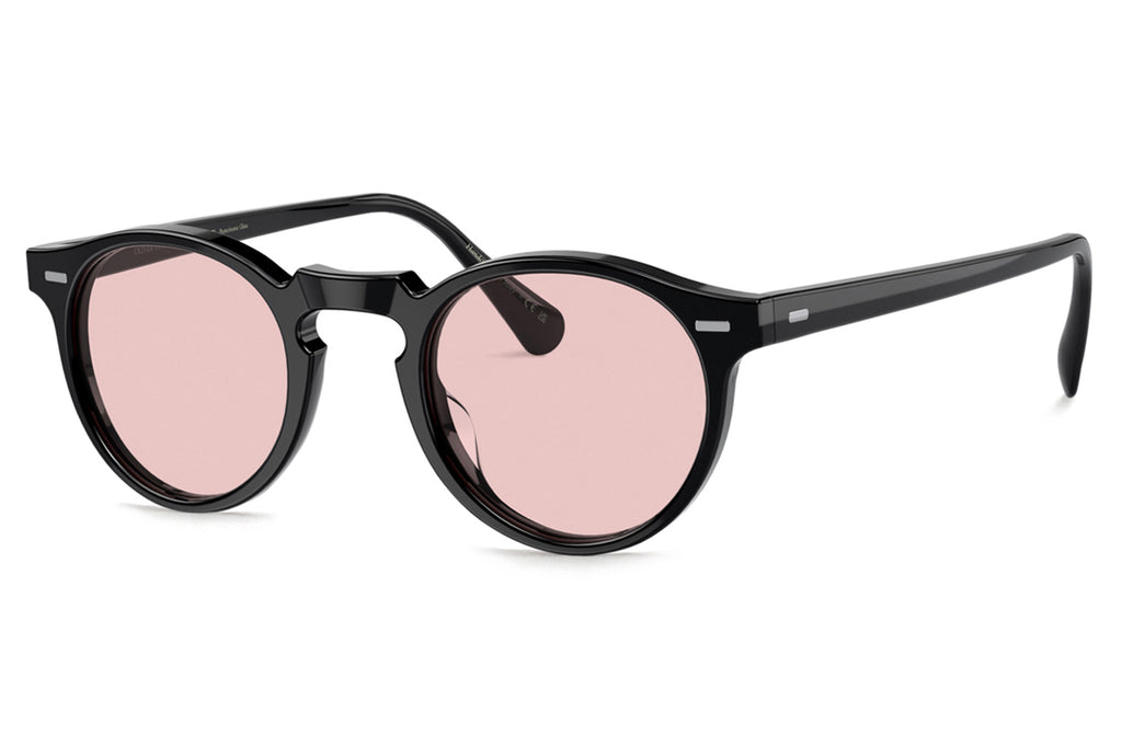 Oliver Peoples - Gregory Peck (OV5217S) Sunglasses Black with Pink Photochromic Lenses