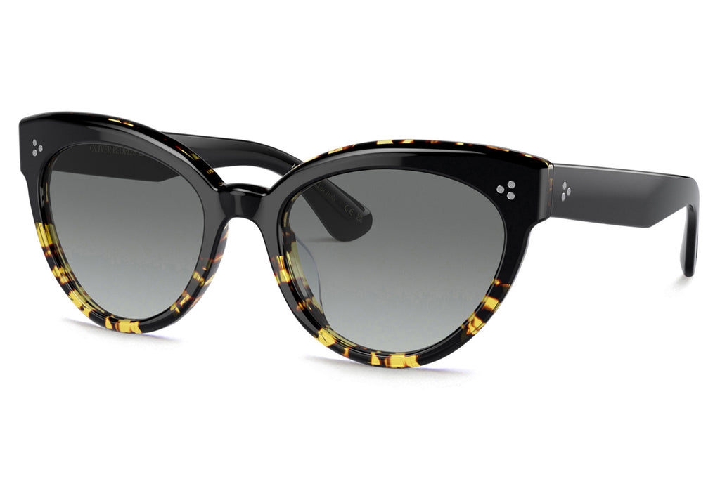 Oliver Peoples - Roella (OV5355SU) Sunglasses Black/DTBK Gradient with Grey Gradient Lenses