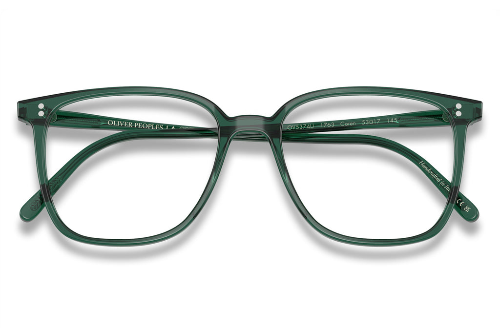 Oliver Peoples - Coren (OV5374U) Eyeglasses Translucent Dark Teal