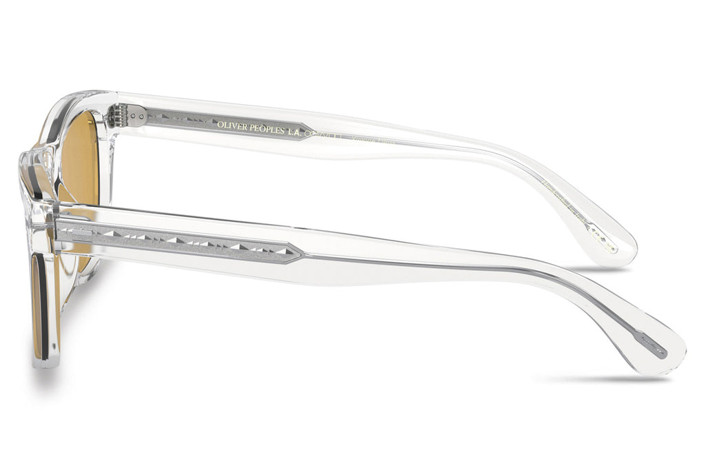 Oliver Peoples - Oliver (OV5393SU) Sunglasses Crystal with Yellow Lenses