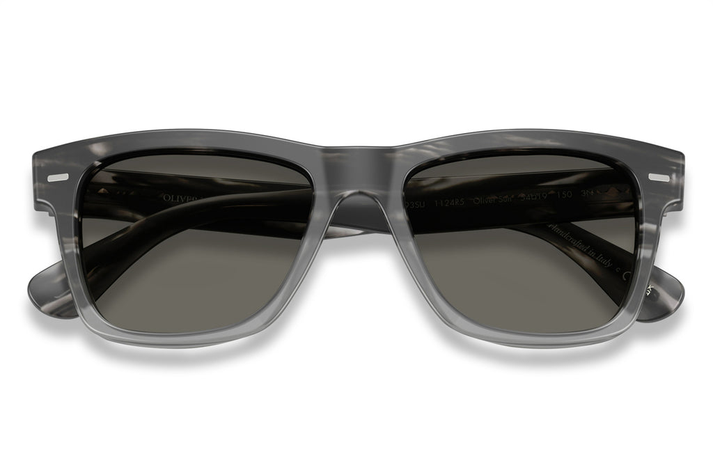 Oliver Peoples - Oliver (OV5393SU) Sunglasses Semi-Matte Storm with Carbon Grey Lenses