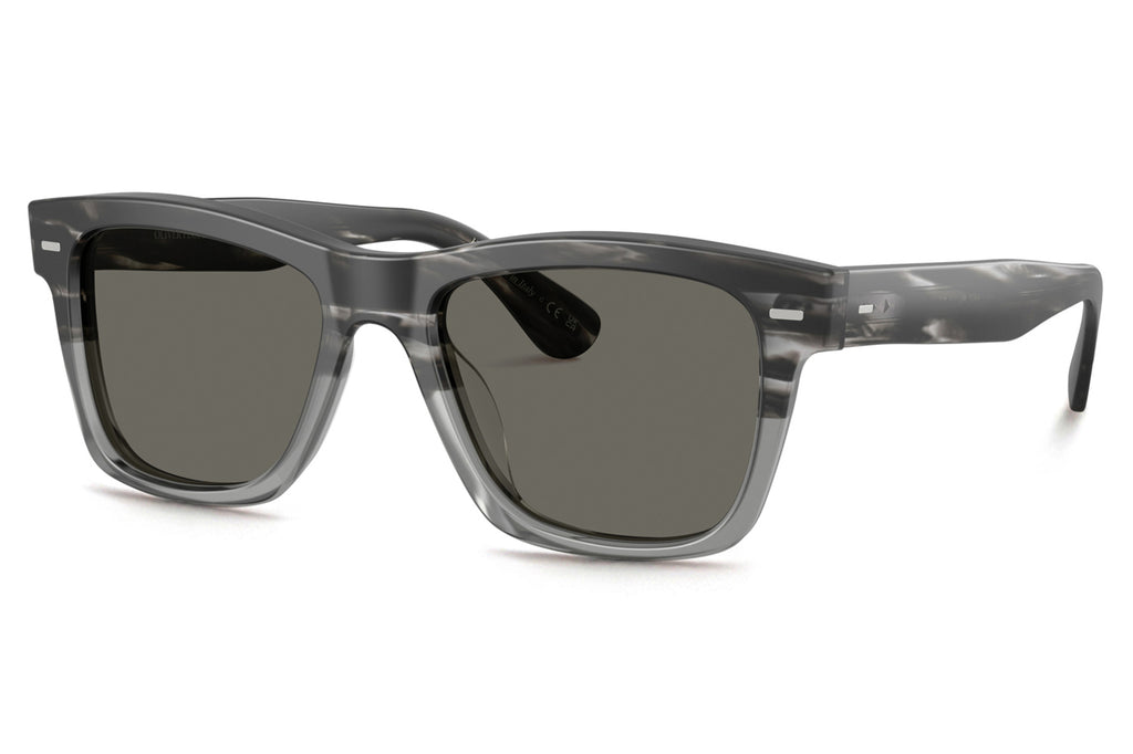 Oliver Peoples - Oliver (OV5393SU) Sunglasses Semi-Matte Storm with Carbon Grey Lenses