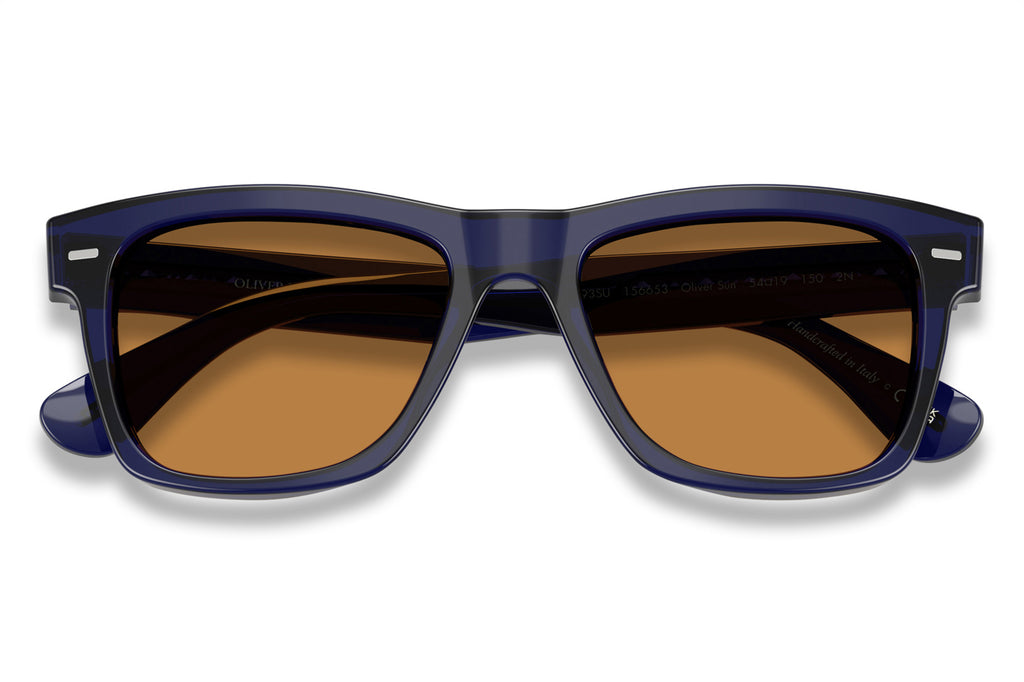 Oliver Peoples - Oliver (OV5393SU) Sunglasses Denim with Cognac Lenses