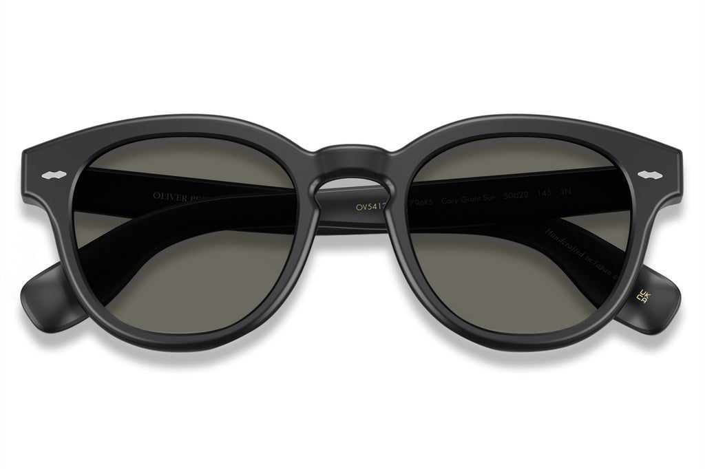 Oliver Peoples - Cary Grant (OV5413SU) Sunglasses Semi Matte Black with Carbon Grey Lenses