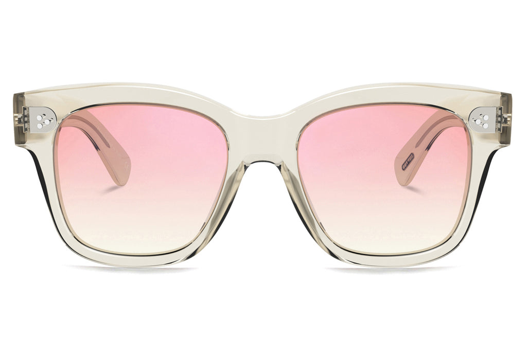 Oliver Peoples - Melery (OV5442SU) Sunglasses Pale Citrine with Soft Pink Gradient Mirror Lenses