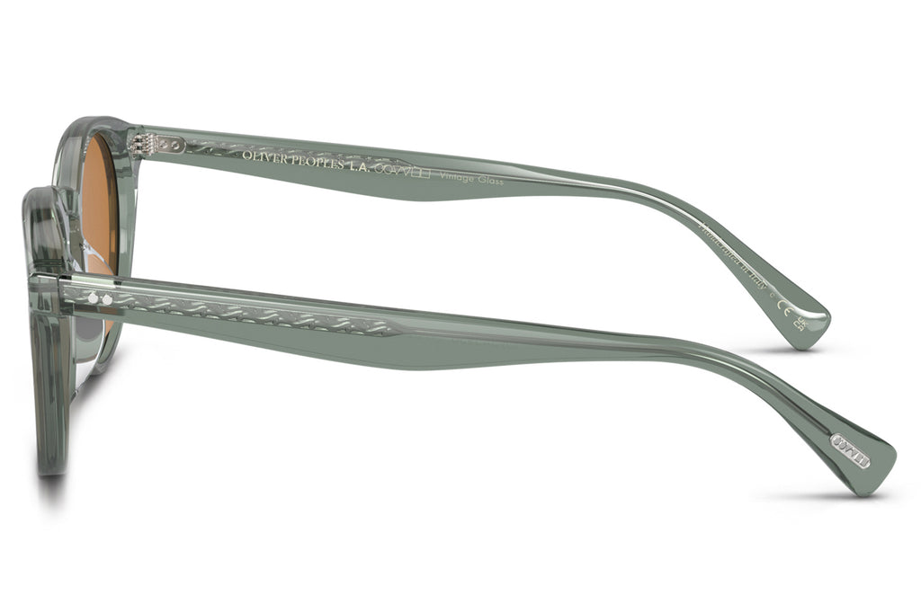 Oliver Peoples - Romare (OV5459SU) Sunglasses Acqua with Cognac Lenses