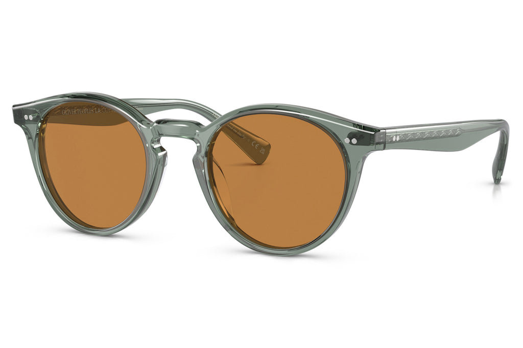Oliver Peoples - Romare (OV5459SU) Sunglasses Acqua with Cognac Lenses