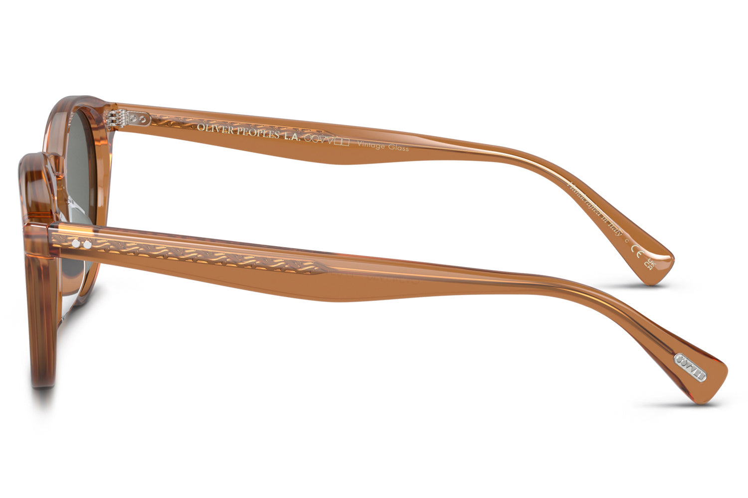 Oliver Romare Sun Sunglasses in Grey Textured Tortoise | Oliver®