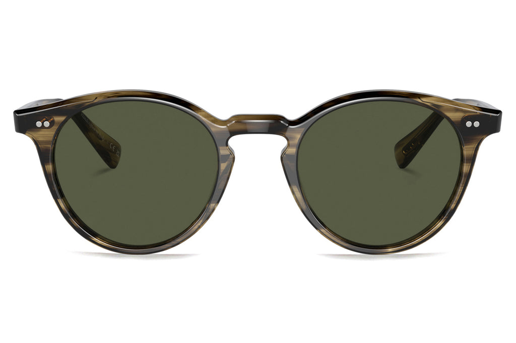 Oliver Peoples - Romare (OV5459SU) Sunglasses Olive Smoke with G-15 Lenses