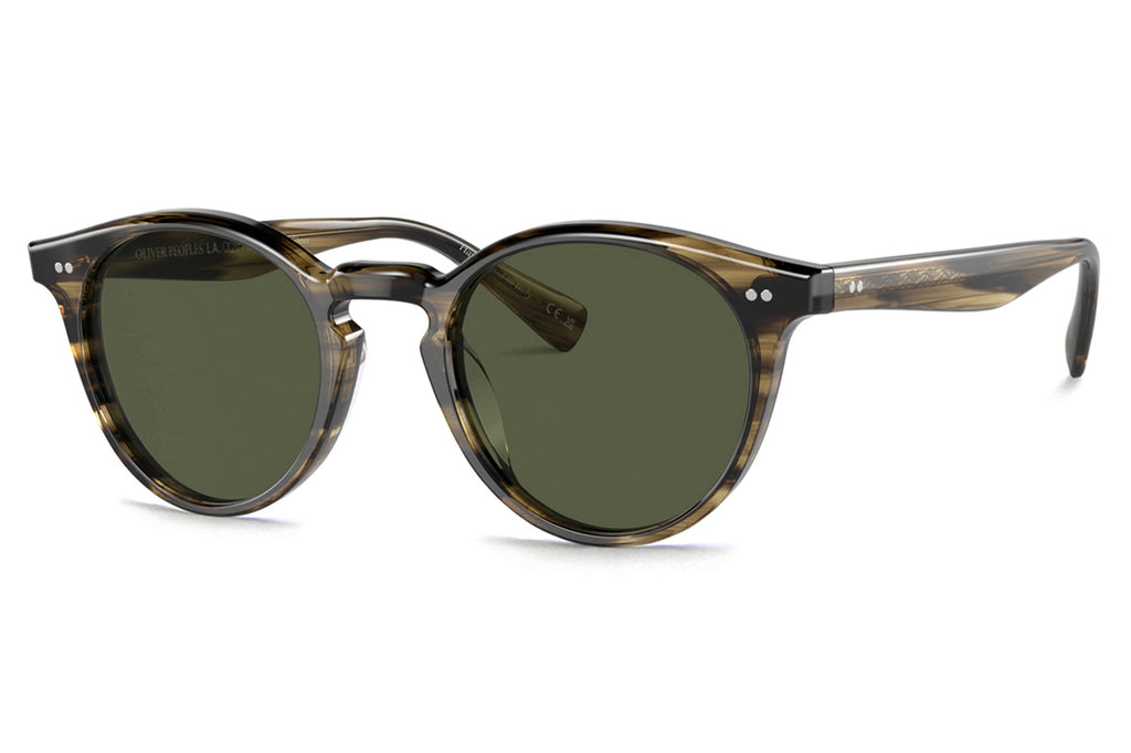 Oliver Peoples - Romare (OV5459SU) Sunglasses Olive Smoke with G-15 Lenses