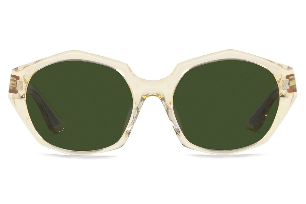 Oliver Peoples - 1971C (OV5511SU) Sunglasses Buff with Green Lenses