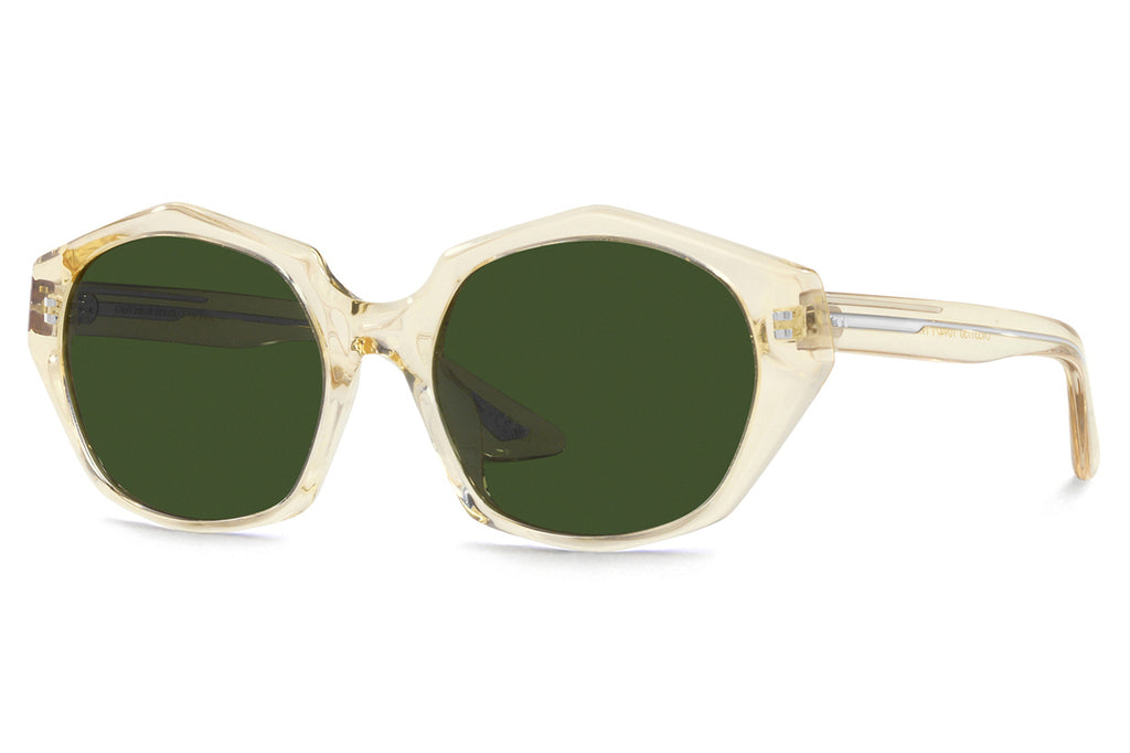 Oliver Peoples - 1971C (OV5511SU) Sunglasses Buff with Green Lenses