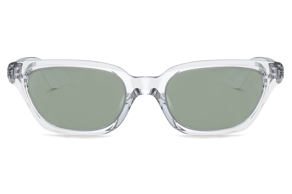 Oliver Peoples - 1983C (OV5512SU) Sunglasses Crystal with Silver Mirror Lenses