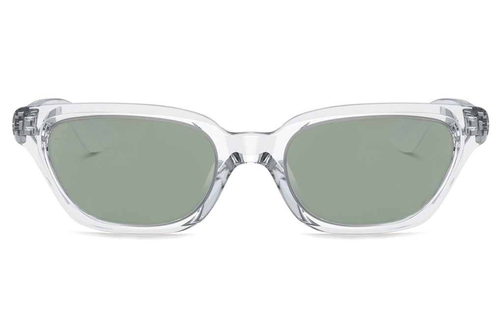 Oliver Peoples - 1983C (OV5512SU) Sunglasses Crystal with Silver Mirror Lenses
