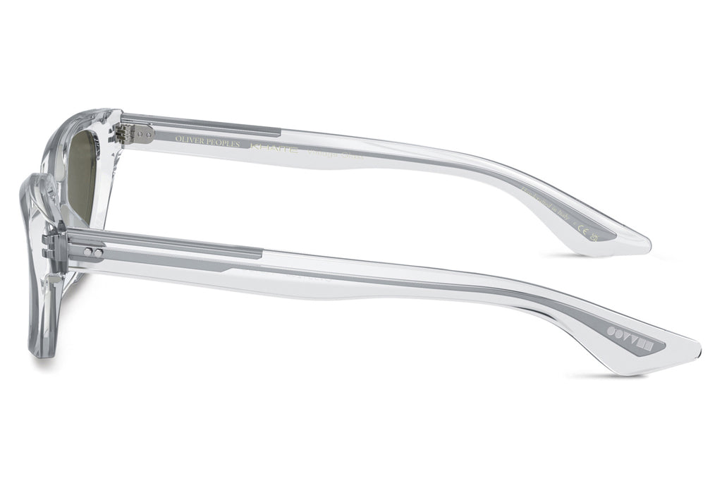 Oliver Peoples - 1983C (OV5512SU) Sunglasses Crystal with Silver Mirror Lenses