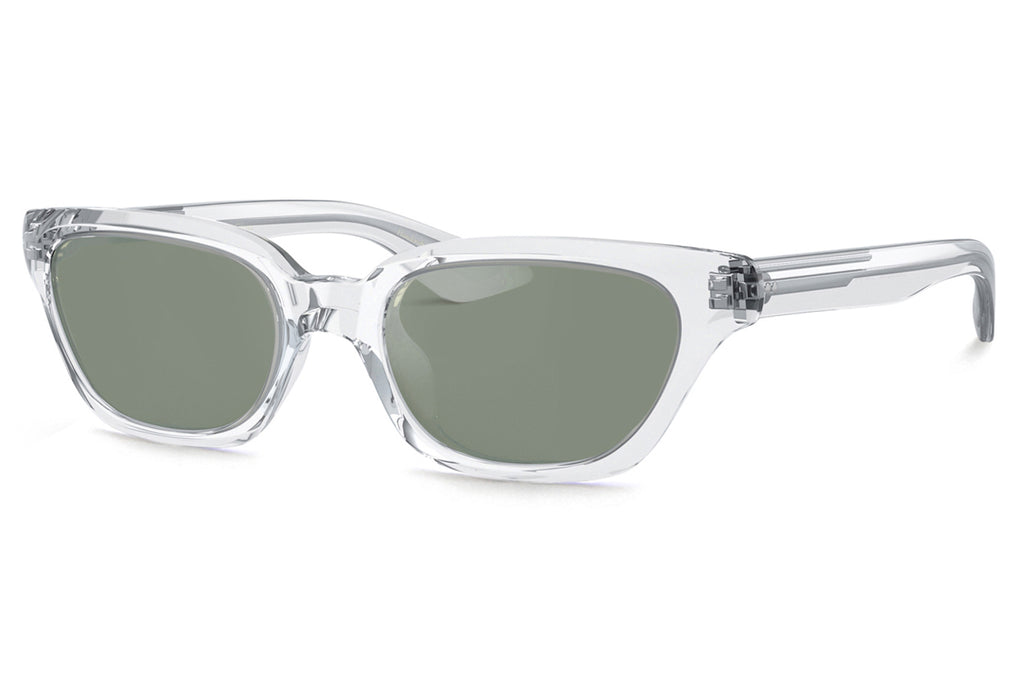 Oliver Peoples - 1983C (OV5512SU) Sunglasses Crystal with Silver Mirror Lenses