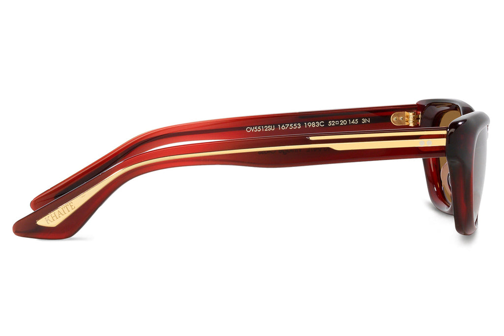 Oliver Peoples - 1983C (OV5512SU) Sunglasses Bordeaux Bark with True Brown Lenses