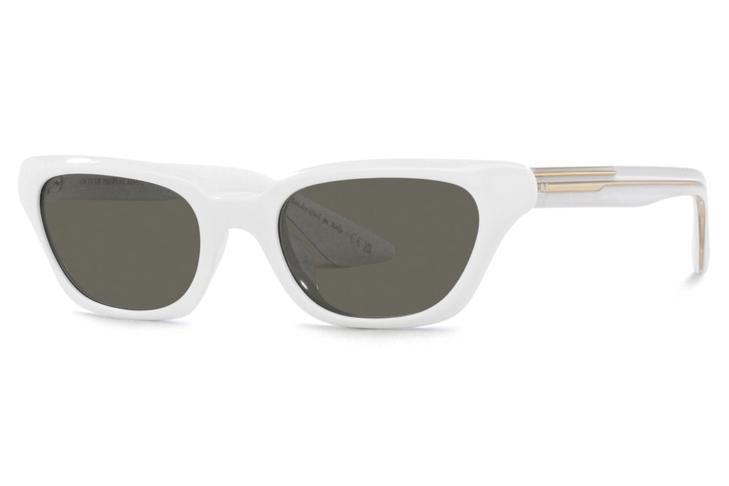 Oliver Peoples - 1983C (OV5512SU) Sunglasses White with Carbon Grey Lenses