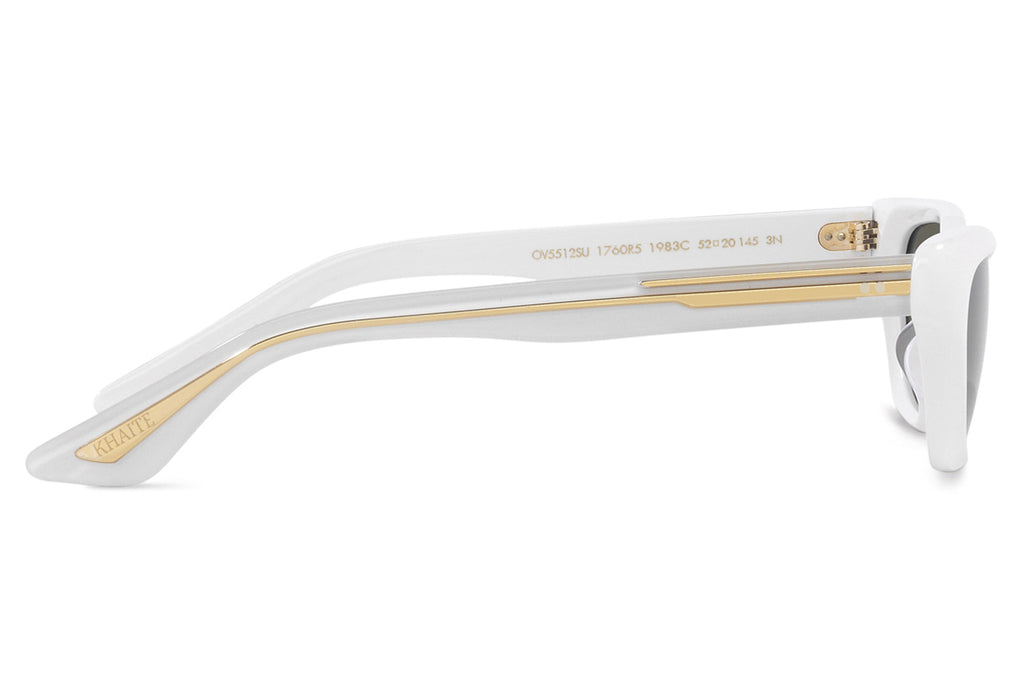 Oliver Peoples - 1983C (OV5512SU) Sunglasses White with Carbon Grey Lenses