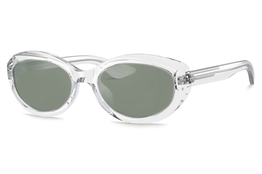 Oliver Peoples - 1969C (OV5513SU) Sunglasses Crystal with Silver Mirror Lenses