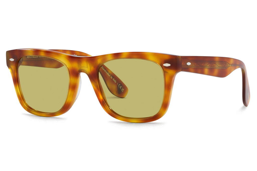 Oliver Peoples - Mister Brunello (OV5519SU) Sunglasses Vintage LBR with Green Photochromic Lenses