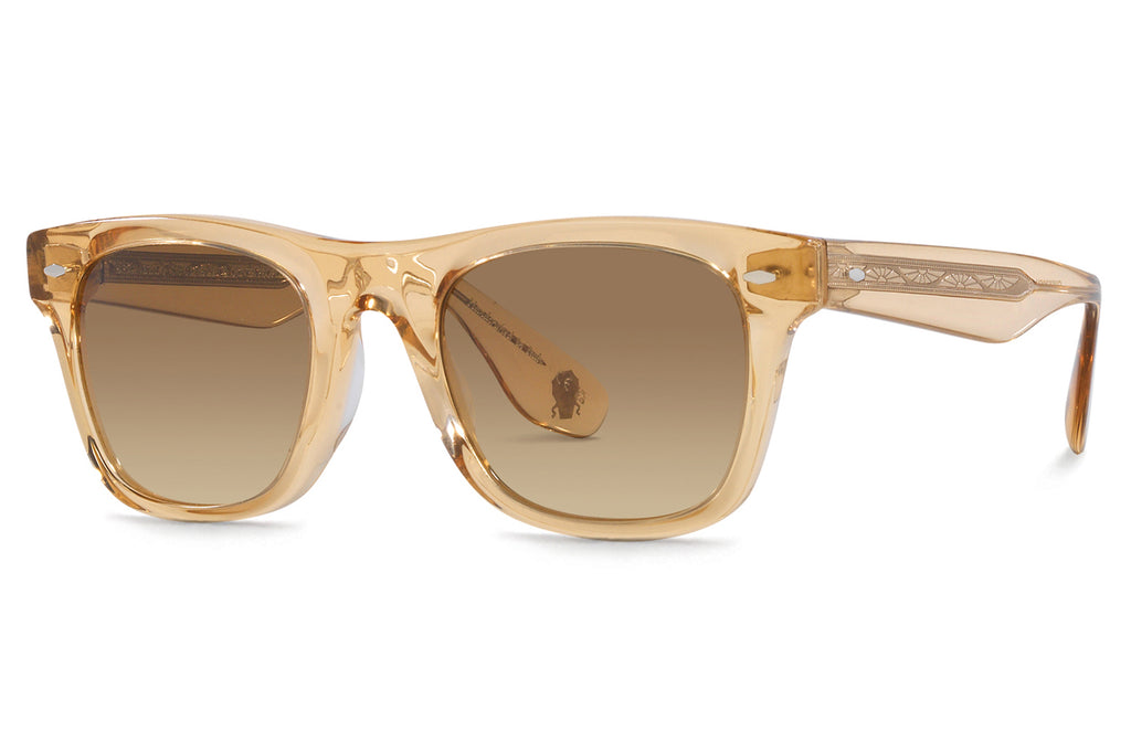 Oliver Peoples - Mister Brunello (OV5519SU) Sunglasses Champagne with Chrome Amber Photochromic Lenses