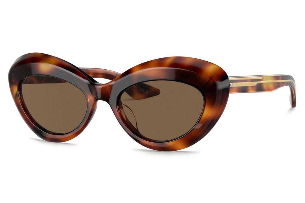 Oliver Peoples - 1968C (OV5523SU) Sunglasses Dark Mahogany with Brown Lenses
