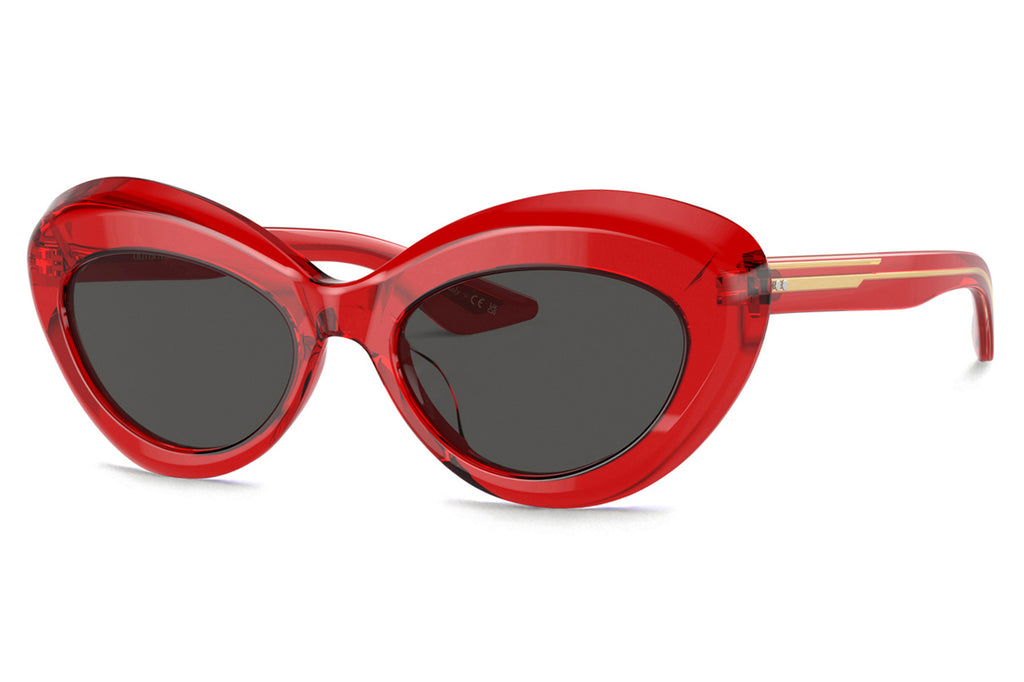 Oliver Peoples - 1968C (OV5523SU) Sunglasses Translucent Red with Grey Lenses