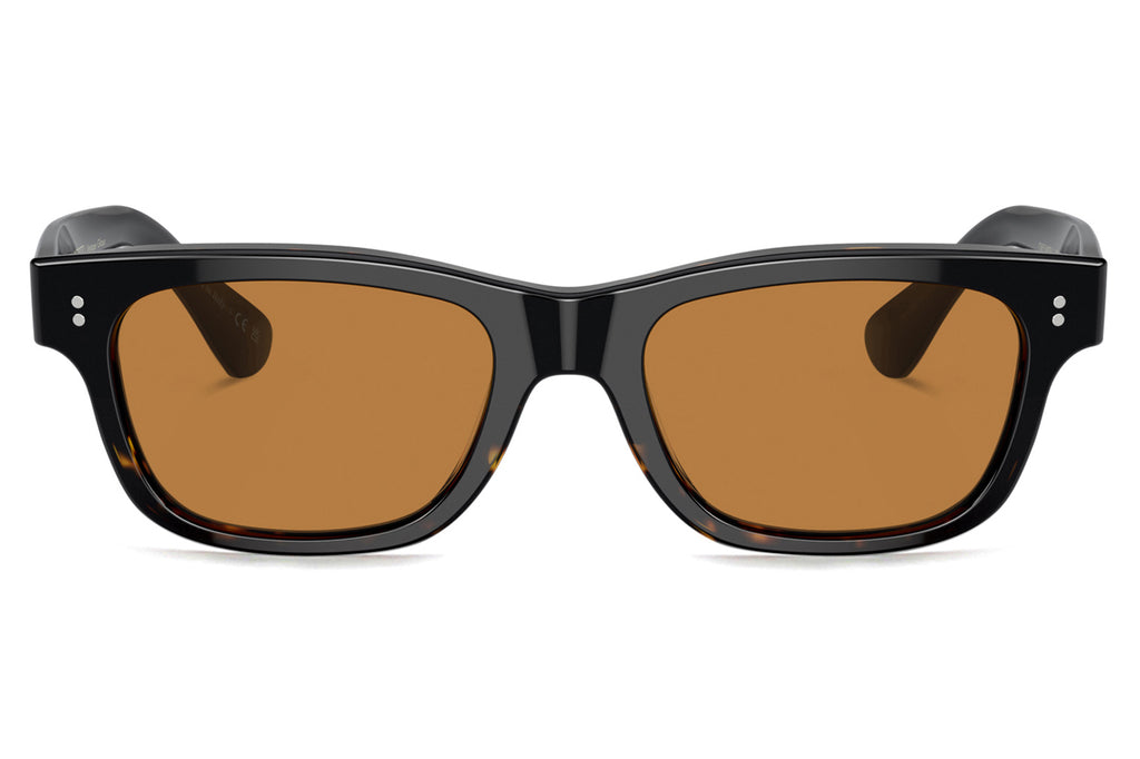 Oliver Peoples - Rosson (OV5540SU) Sunglasses Black/362 Gradient with Cognac Lenses