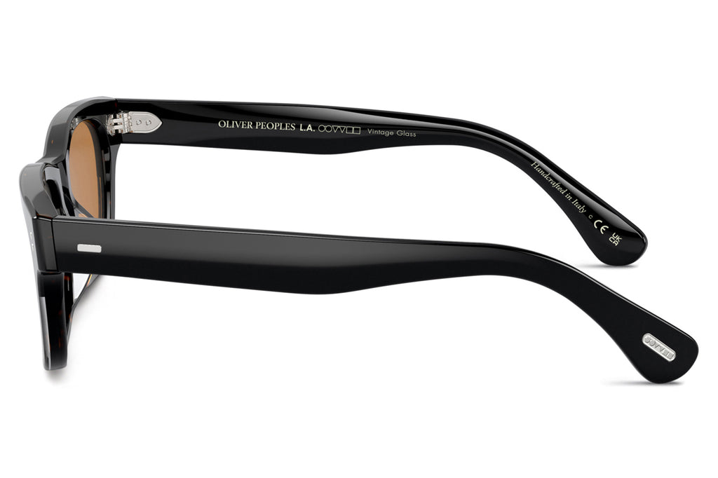 Oliver Peoples - Rosson (OV5540SU) Sunglasses Black/362 Gradient with Cognac Lenses