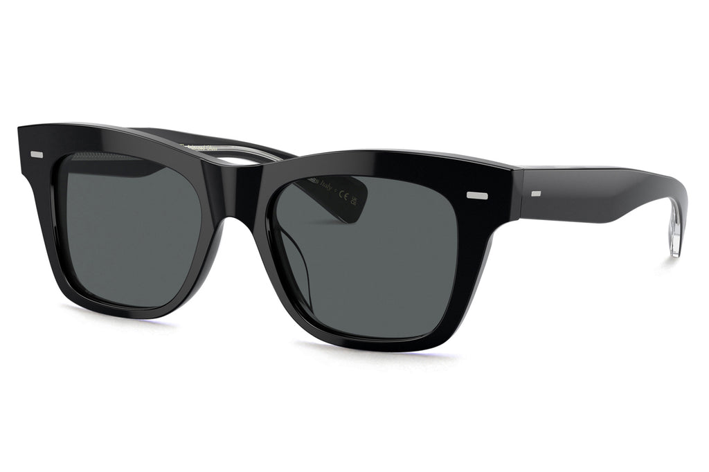 Oliver Peoples - Ms. Oliver (OV5542SU) Sunglasses Black with Midnight Express Polar Lenses