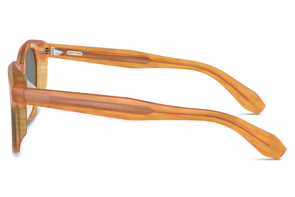 Oliver Peoples - N.05 (OV5547SU) Sunglasses Semi Matte Goldwood with Regal Blue Lenses