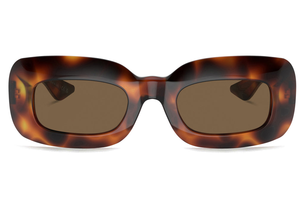 Oliver Peoples - 1966C (OV5548SU) Sunglasses Dark Mahogany with Brown Lenses