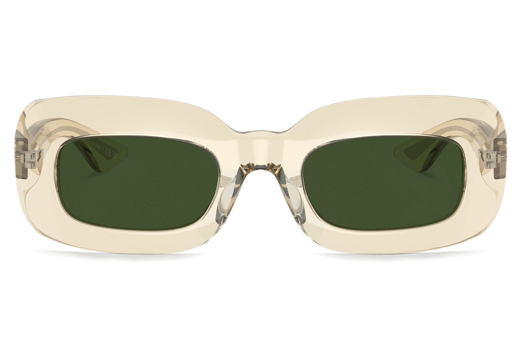 Oliver Peoples - 1966C (OV5548SU) Sunglasses Buff with Vibrant Green Lenses