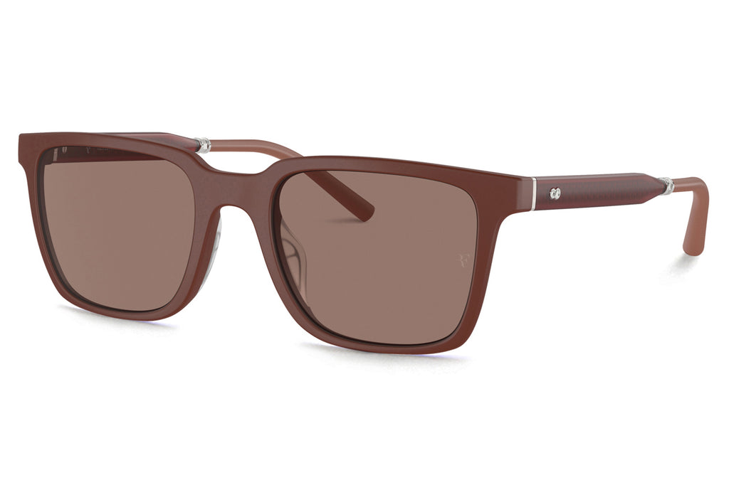 Oliver Peoples - Mr. Federer (OV5553SU) Sunglasses Semi Matte Brick with Sierra Lenses