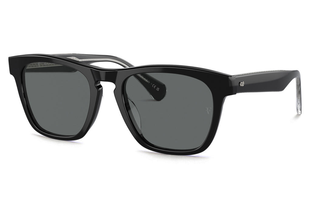 Oliver Peoples - R-3 (OV5555SU) Sunglasses Black with Grey Polar Lenses