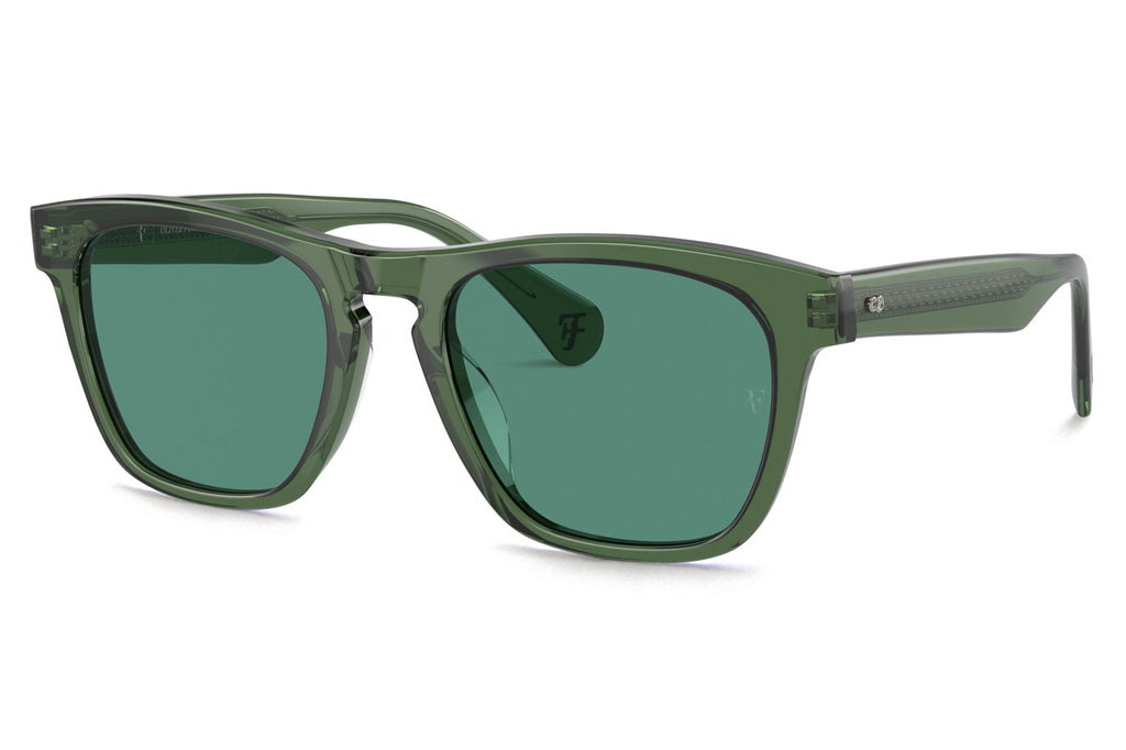 Oliver Peoples - R-3 (OV5555SU) Sunglasses Ryegrass with Forest Lenses