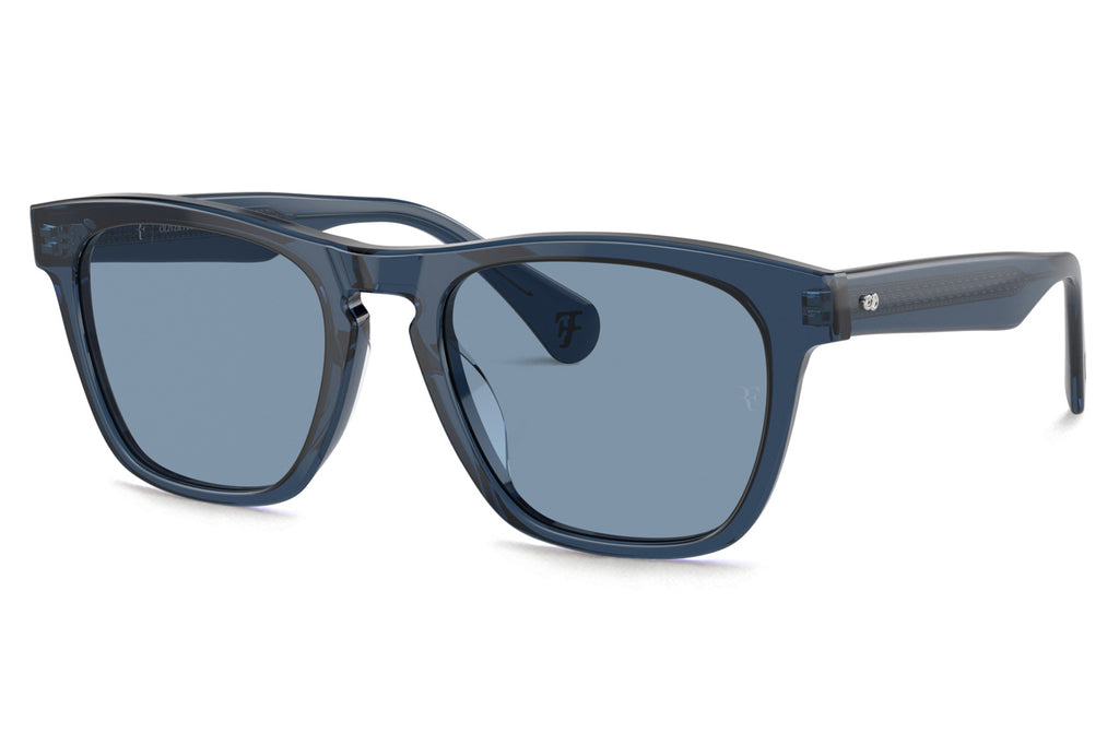 Oliver Peoples - R-3 (OV5555SU) Sunglasses Blue Ash with Marine Lenses