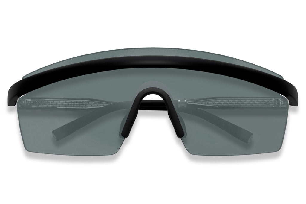 Oliver Peoples - R-4 (OV5556S) Sunglasses Semi Matte Black with Black Mirror Lenses