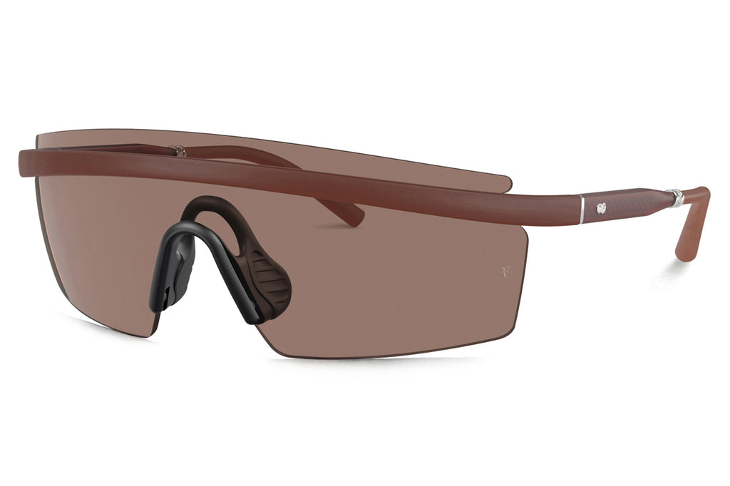 Oliver Peoples - R-4 (OV5556S) Sunglasses Semi Matte Brick with Sierra Lenses
