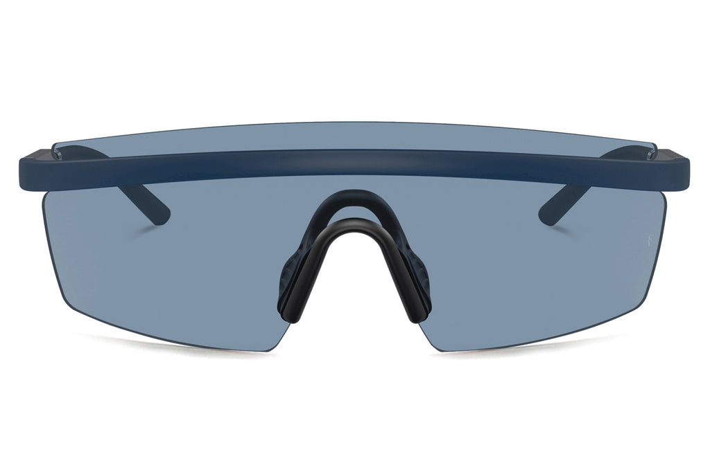 Oliver Peoples - R-4 (OV5556S) Sunglasses Semi Matte Blue Ash with Marine Lenses