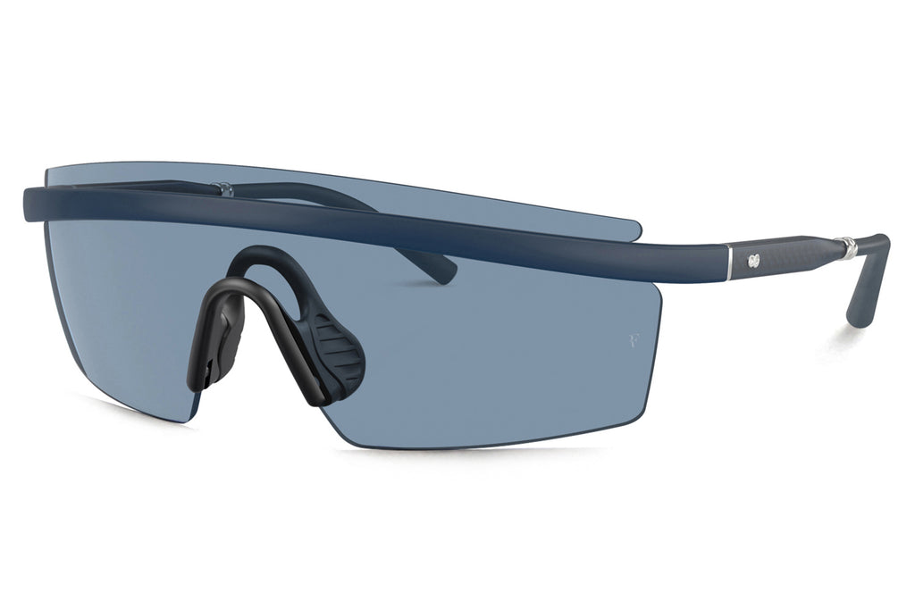 Oliver Peoples - R-4 (OV5556S) Sunglasses Semi Matte Blue Ash with Marine Lenses